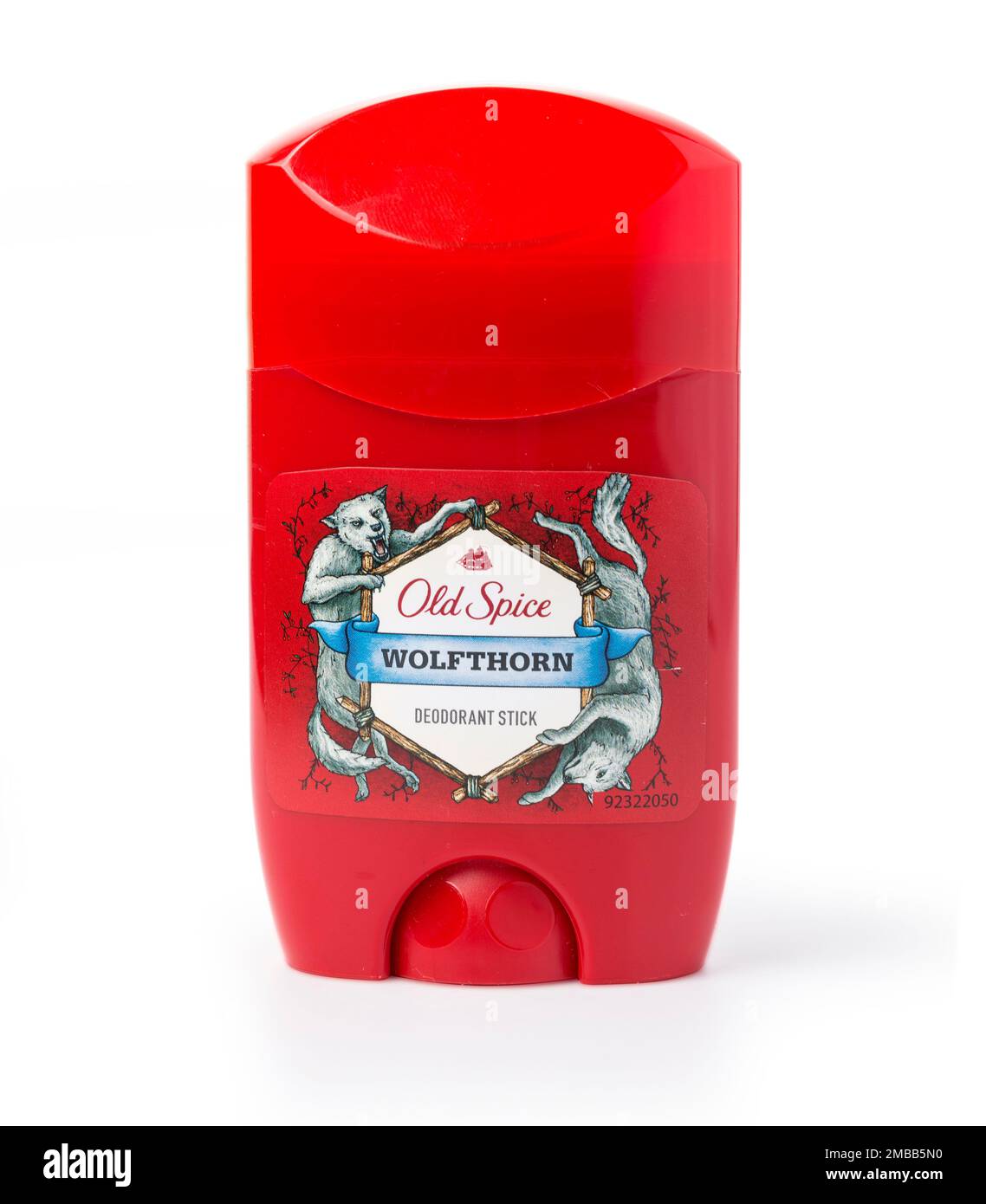 Chisinau, Moldawien, 16. Dezember 2016, Ein Behälter mit Old Spice Deodorant. Old Spice wird von Proctor und Gamble aus Cincinnati, Ohio, vertrieben. Stockfoto