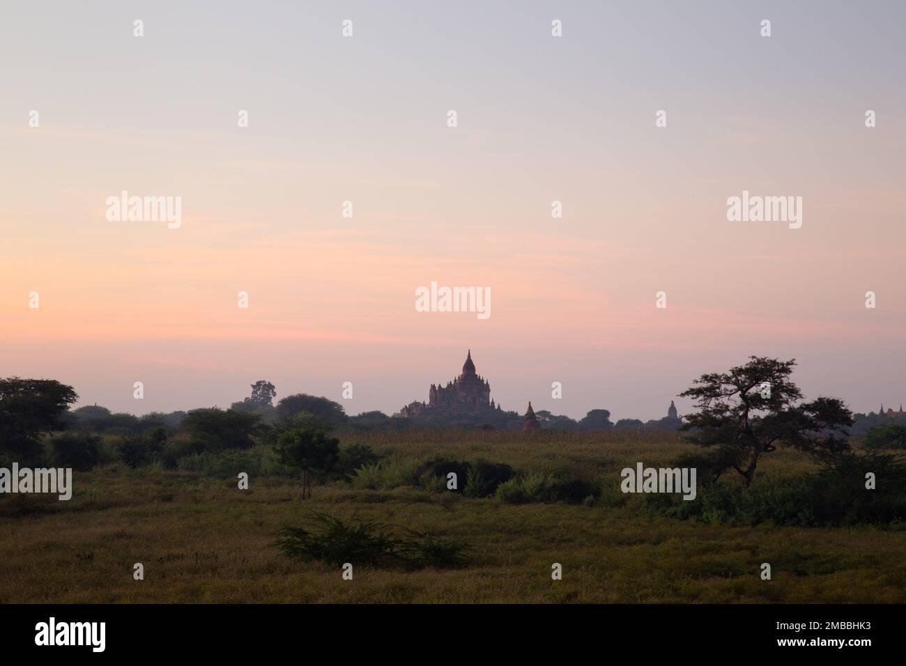 Altes Bagan ( Bagan ပုဂံ ) Myanmar Stockfoto