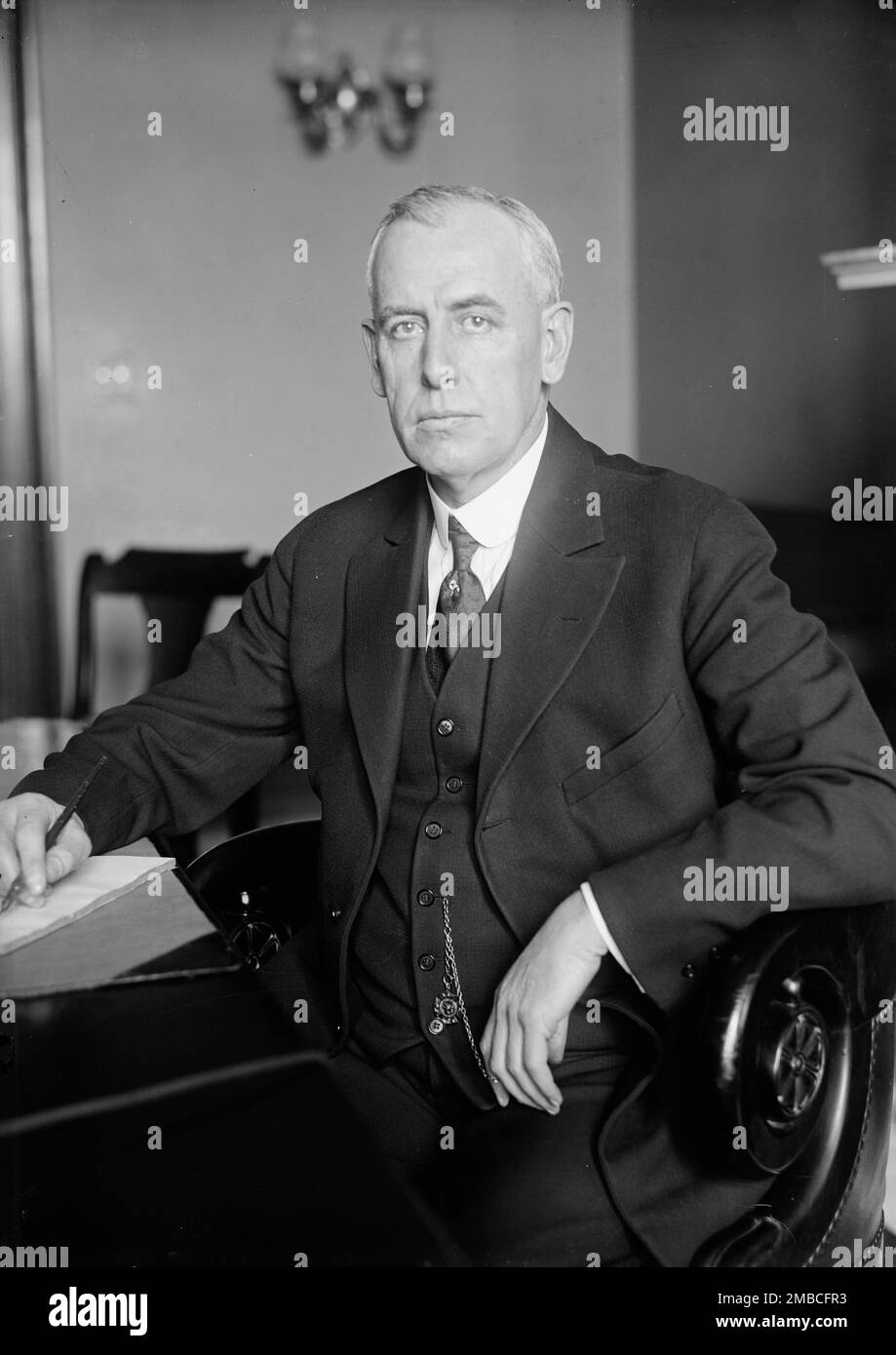 John Frost Nugent, Sen. Aus Idaho, 1918. Senator 1918-1921; Fed. Handelskommission, 1921-1927. Stockfoto