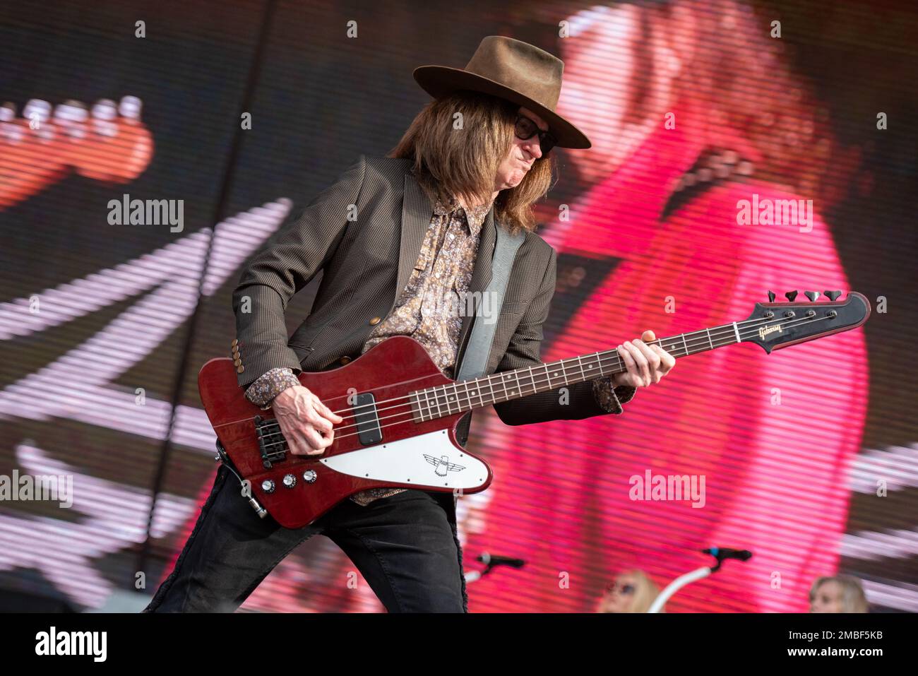 23. Juni 2019: Lynyrd Skynyrd tritt auf dem Hellfest Open Air Festival auf Stockfoto