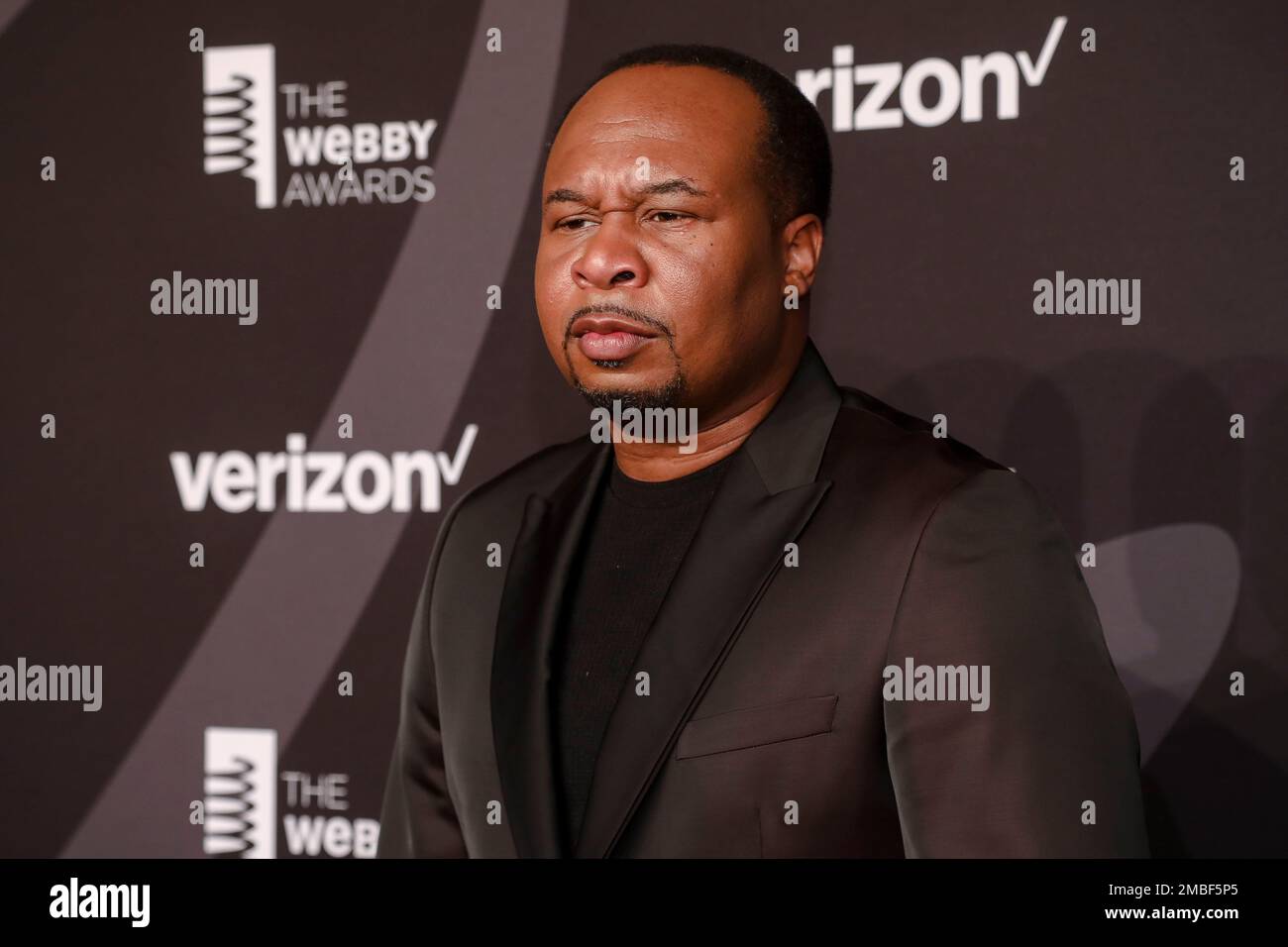 Comedian Roy Wood Jr. attends the 26th annual Webby Awards at Cipriani