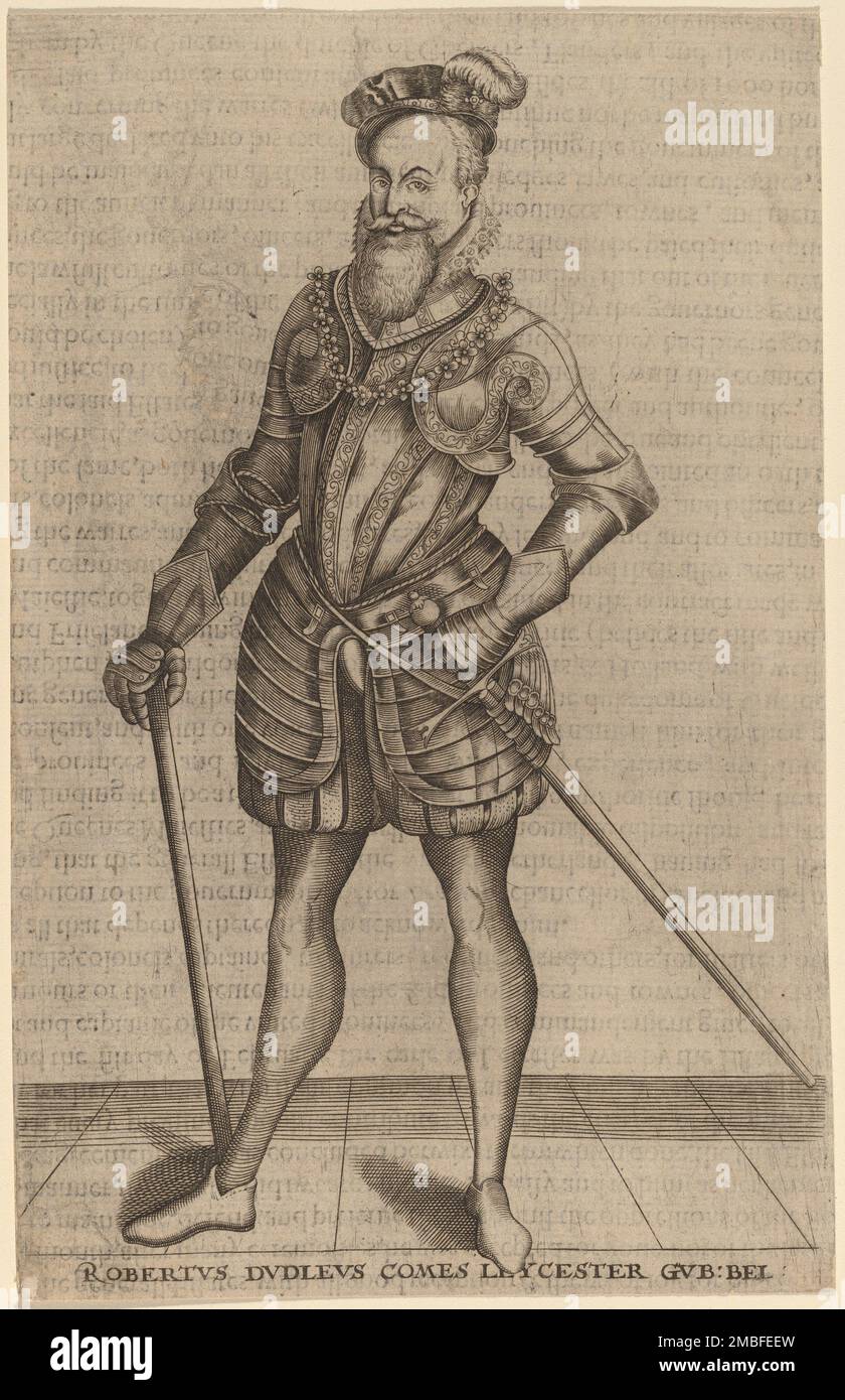 Robert Dudley, Earl von Leicester. Stockfoto