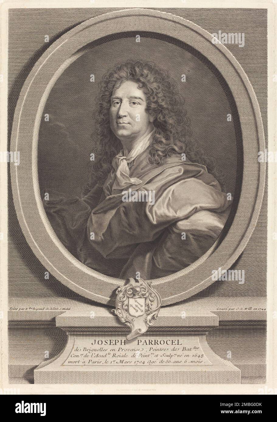 Joseph Parrocel, 1744. Stockfoto