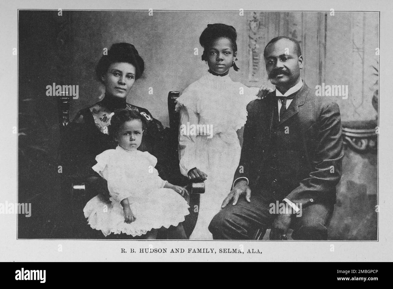 R. B. Hudson and Family, Selma, Ala., 1907. Stockfoto