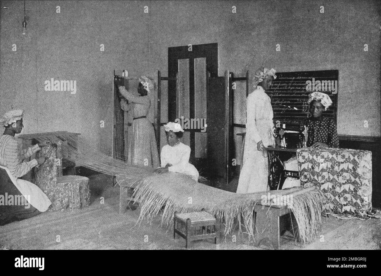 Hausgemachte Möbel, 1904. Stockfoto