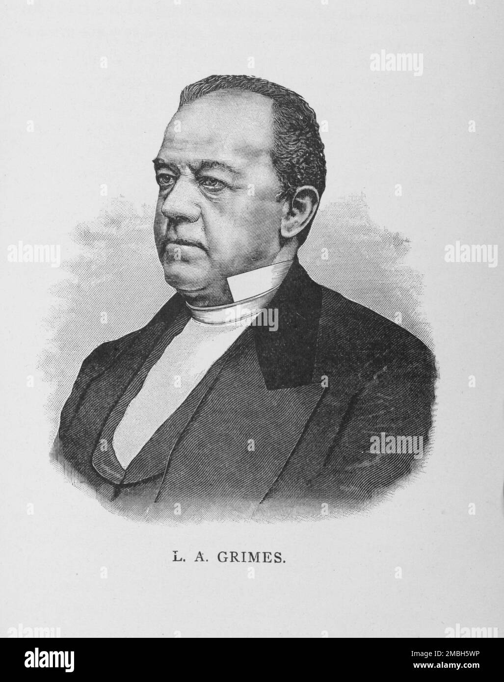 L. A. Grimes, 1887. Leonard Andrew Grimes, Afroamerikanischer