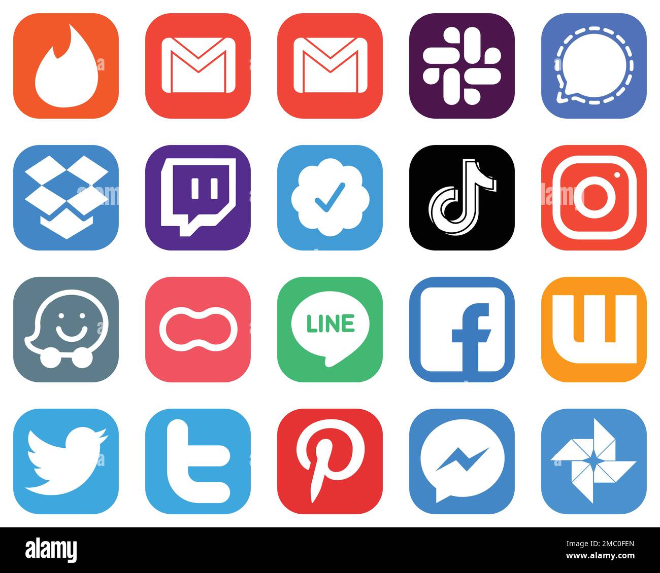 20 Minimalistische SocialMediaSymbole wie Meta. dropbox. symbole von