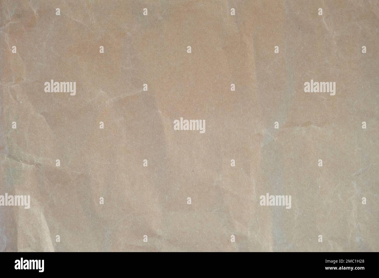 Alte zerknitterte Papierblattstruktur Stockfoto