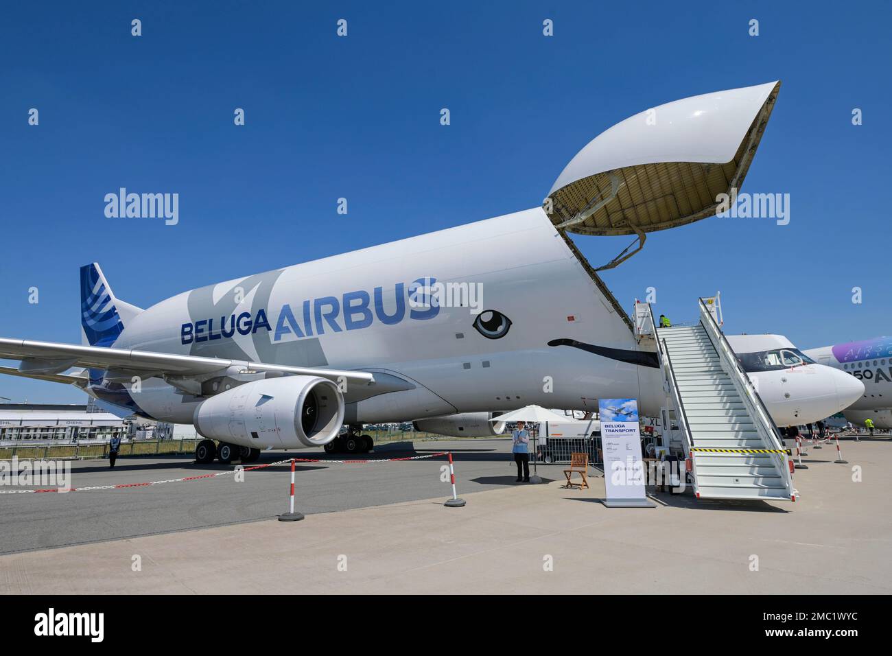 Airbus Beluga XL Transporter, 22. 06. 2005. ILA International Aerospace Exhibition Berlin, Schönefeld, Brandenburg Stockfoto