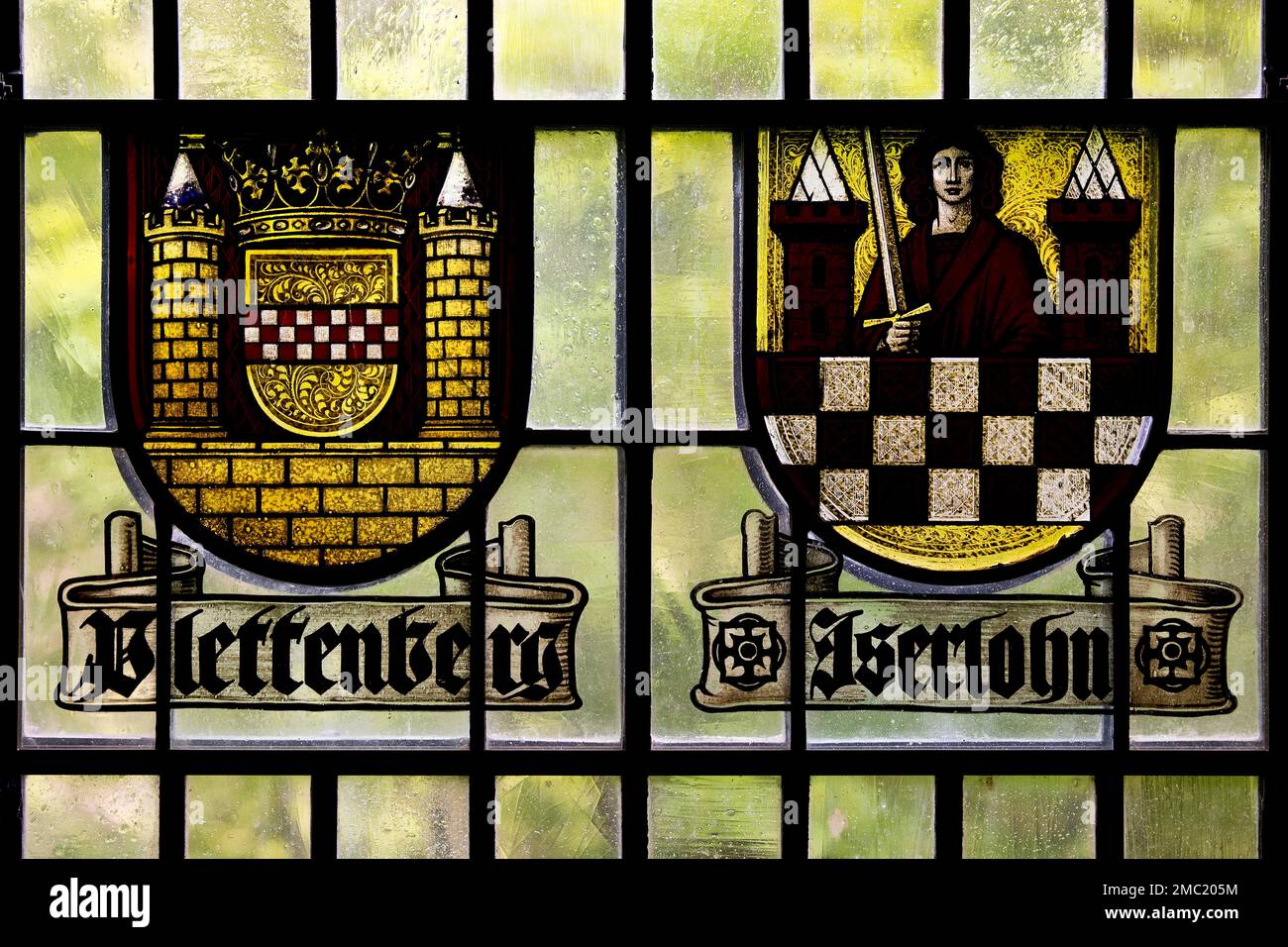 Historische Wappen von Plettenberg und Iserlohn, Museum der Grafschaft