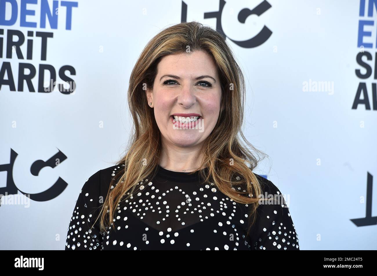 Maria Zuckerman arrives at the 37th Film Independent Spirit Awards on Sunday, March 6, 2022, in Santa Monica, Calif. (Photo by Jordan Strauss/Invision/AP) Stockfoto