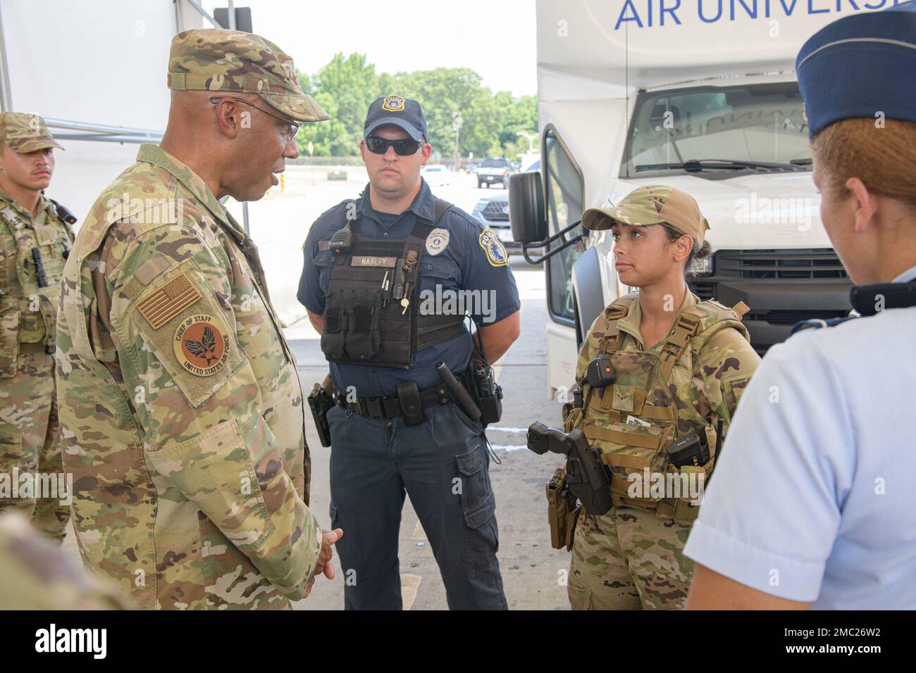 Maxwell AFB, Alabama Generalstabschef der Luftwaffe, General CQ Brown
