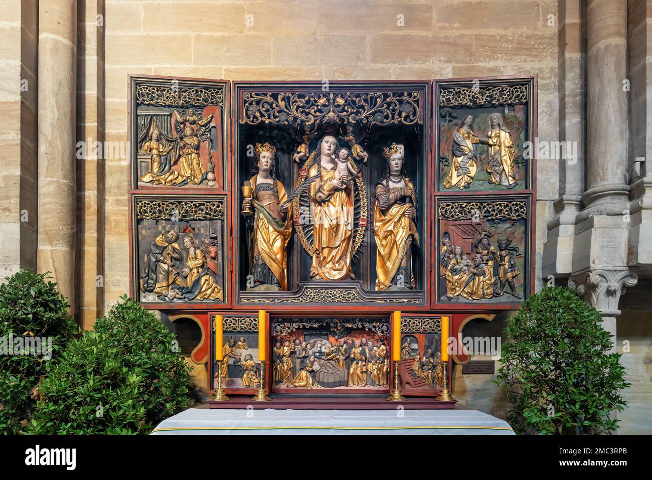 St. Marientalar von Mühlhausen im Innern des Bamberger Doms - Bamberg, Bayern, Deutschland Stockfoto