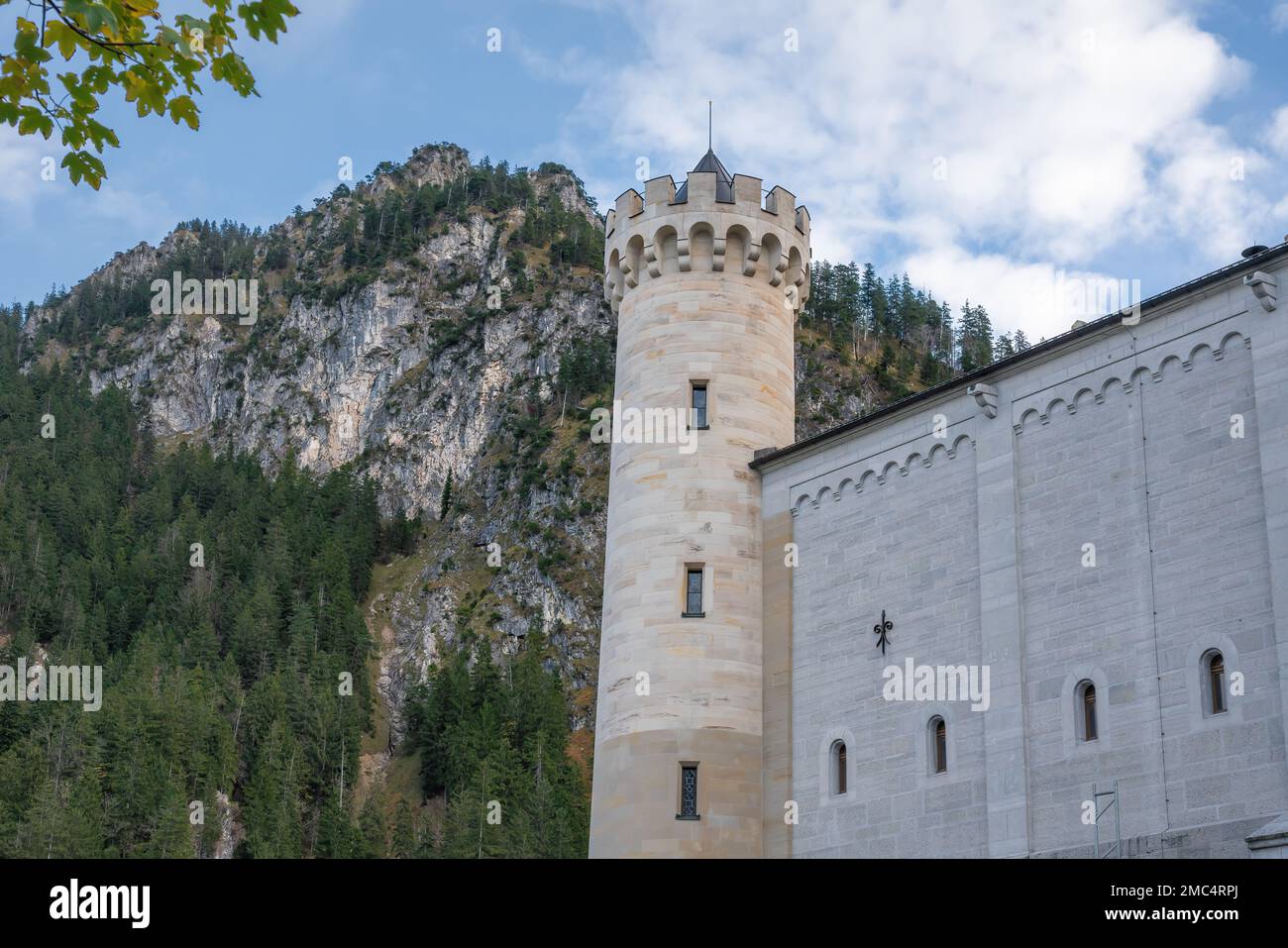 Schloss Neuschwanstein bei Füssen - Schwangau, Bayern, Deutschland Stockfoto