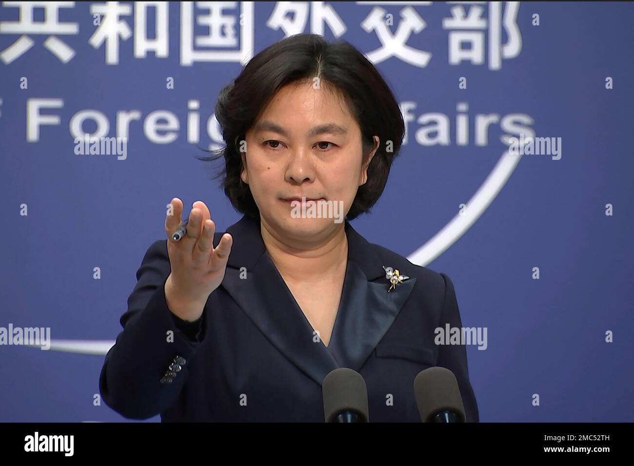 Hua Chunying Chinese Foreign Ministry press briefing U.S. The Currency War That Could Reshape Global Finance