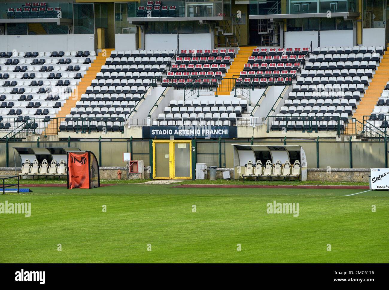 Artemio-Franchi-Stadion in Siena Stockfoto