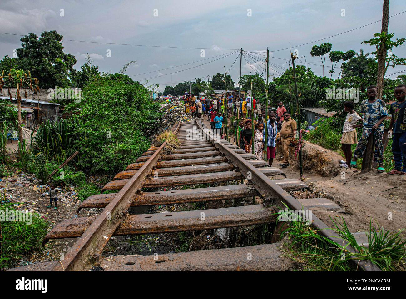 Seit 1960 ist die Eisenbahnstraße in der Demokratischen Republik Kongo