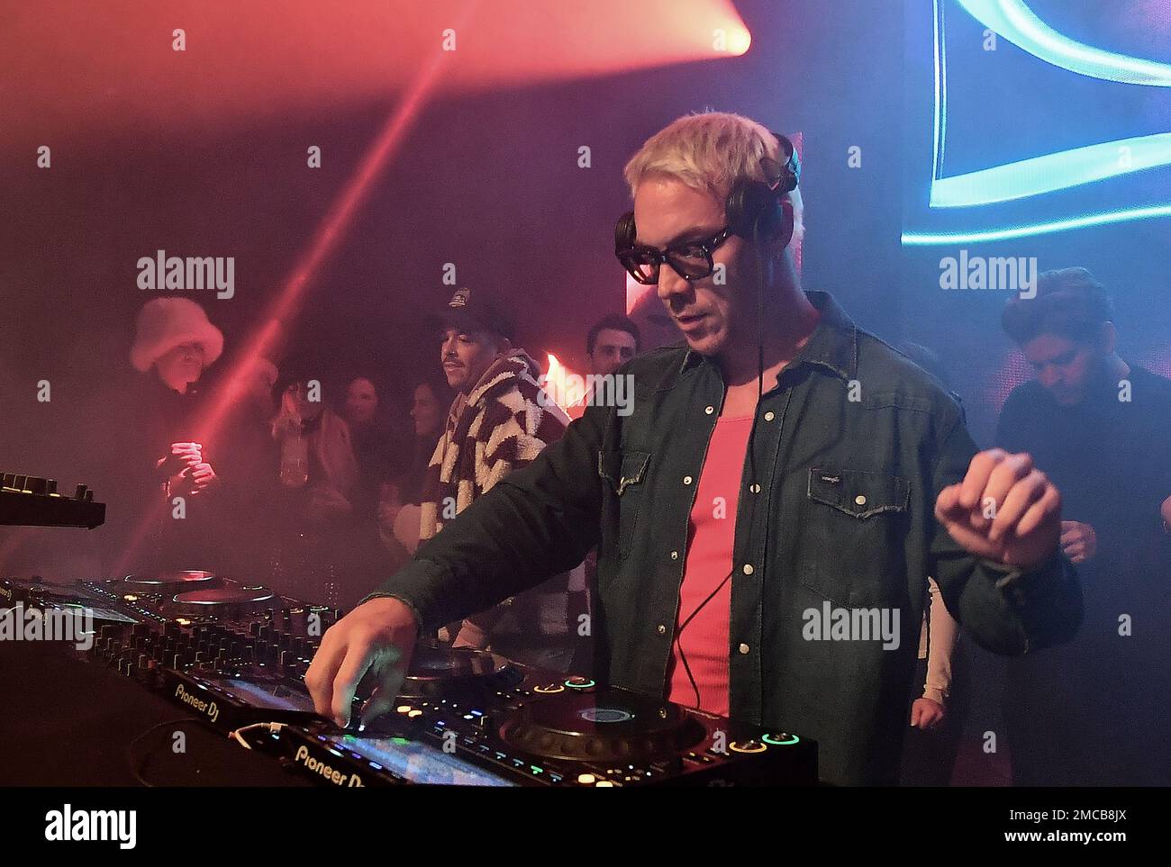Park City, USA. 21. Januar 2023. DIPLO tritt am 20. Januar 2023 beim Sundance Film Festival 2023 im TAO Park City in Park City, Utah, auf. Foto: Casey Flanigan/imageSPACE Credit: Imagespace/Alamy Live News Stockfoto