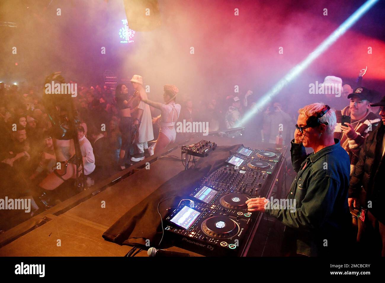Park City, USA. 21. Januar 2023. DIPLO tritt am 20. Januar 2023 beim Sundance Film Festival 2023 im TAO Park City in Park City, Utah, auf. Foto: Casey Flanigan/imageSPACE/Sipa USA Kredit: SIPA USA/Alamy Live News Stockfoto