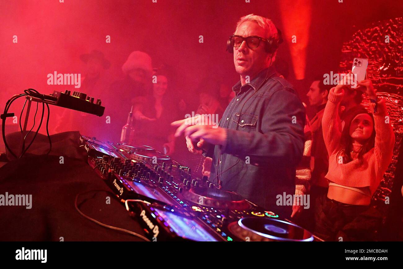 Park City, USA. 21. Januar 2023. DIPLO tritt am 20. Januar 2023 beim Sundance Film Festival 2023 im TAO Park City in Park City, Utah, auf. Foto: Casey Flanigan/imageSPACE/Sipa USA Kredit: SIPA USA/Alamy Live News Stockfoto