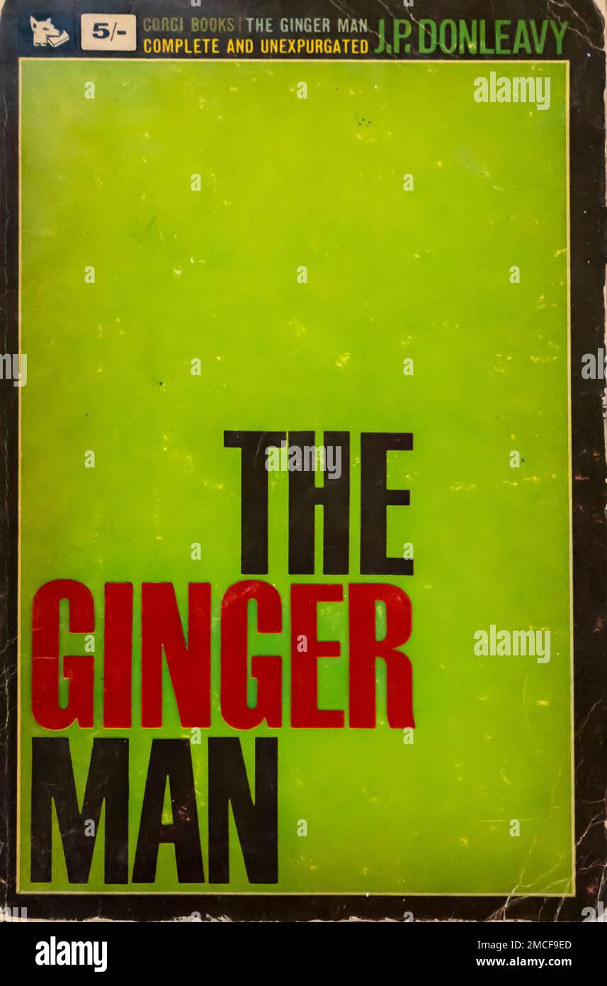 Der Ginger-man-Roman von J. P. Donleavy 1955 Stockfoto