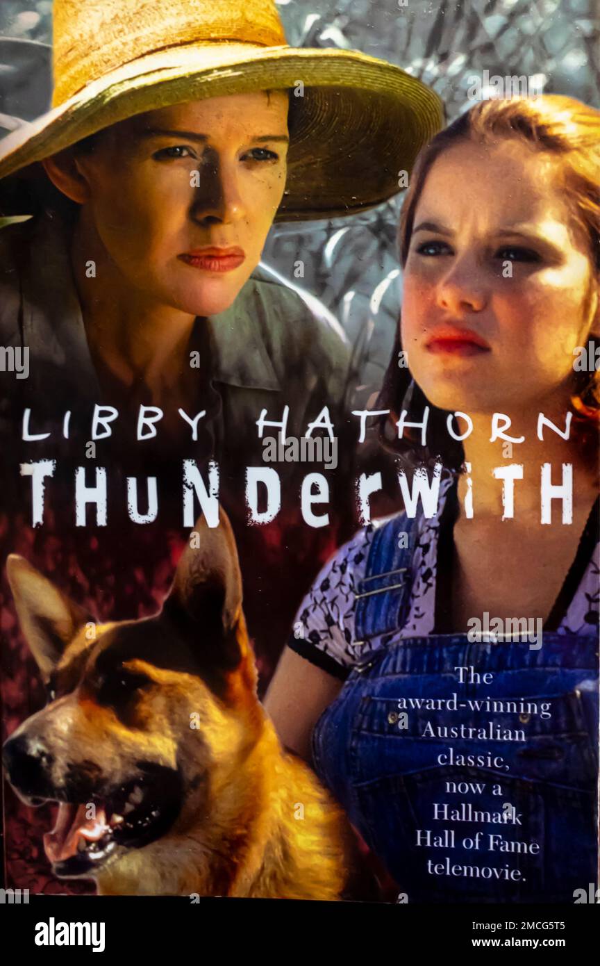 THUNDERWITH Buch von Libby Hathorn 1989 Stockfoto