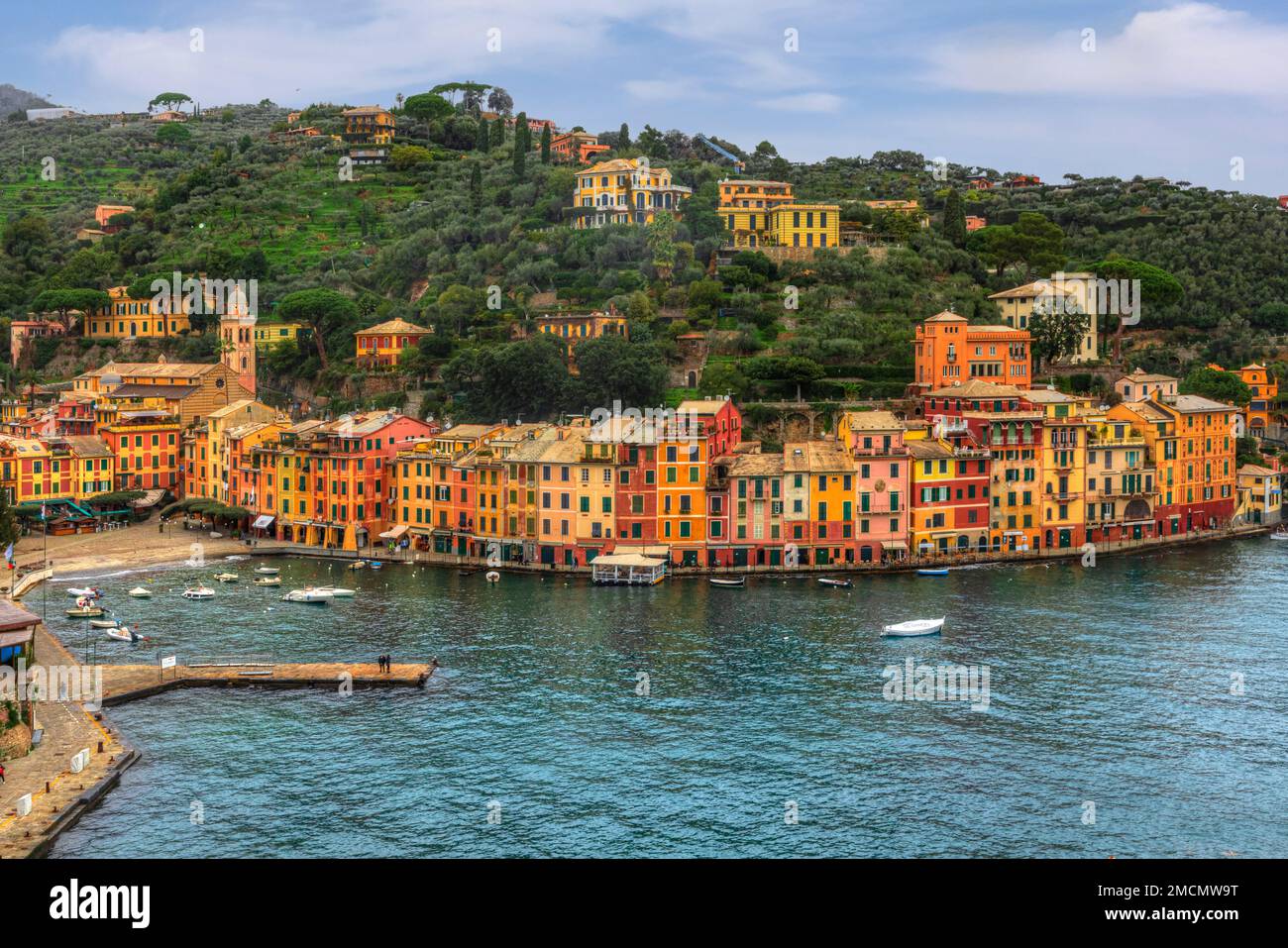 Portofino, Genua, Ligurien, Italien Stockfoto