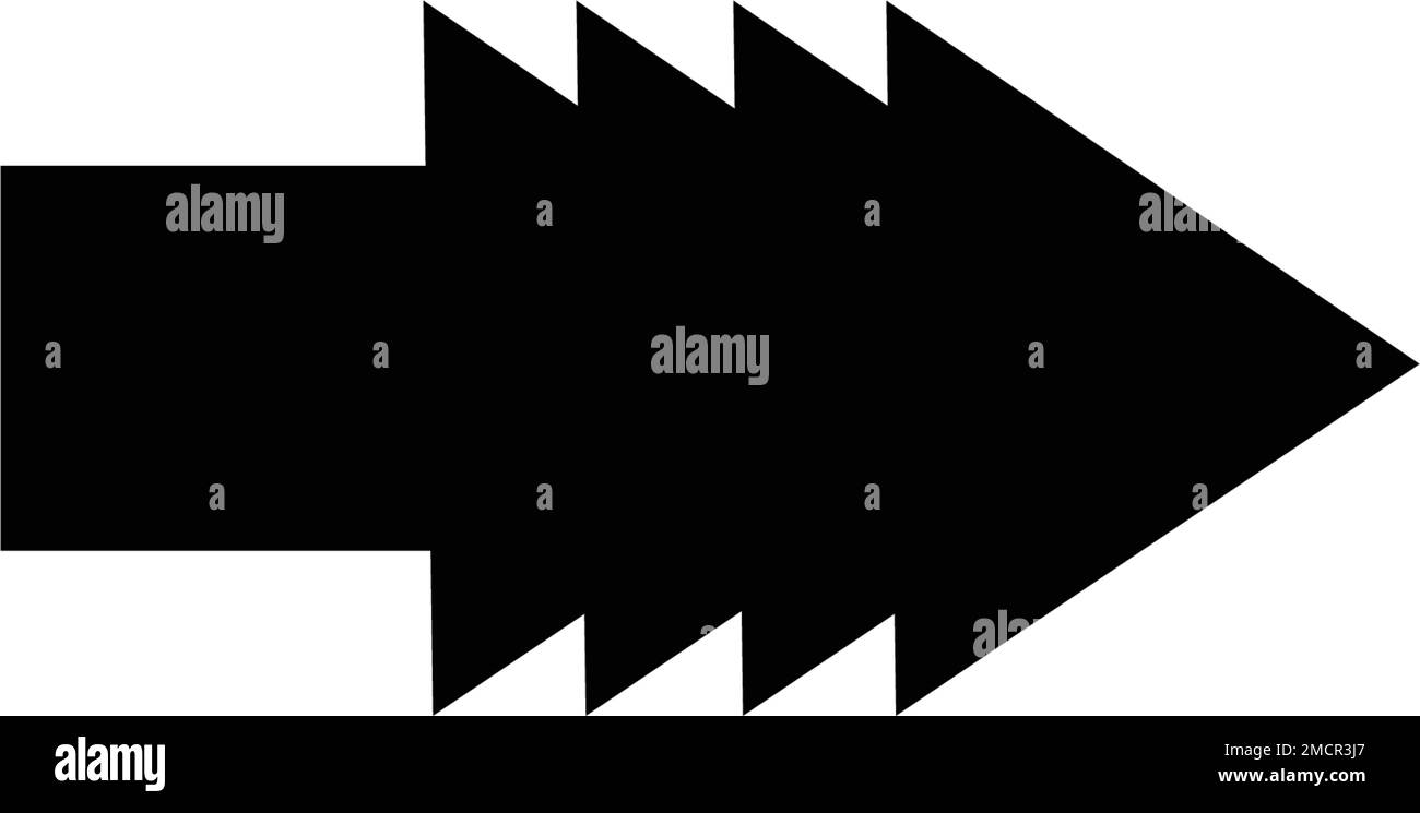 Pfeilsymbol Vektorgrafik festlegen Logo Vorlage Design Stock Vektor