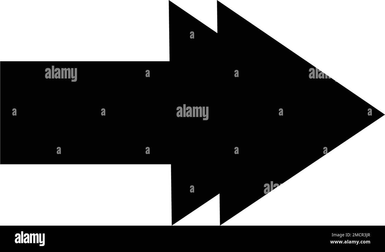 Pfeilsymbol Vektorgrafik festlegen Logo Vorlage Design Stock Vektor
