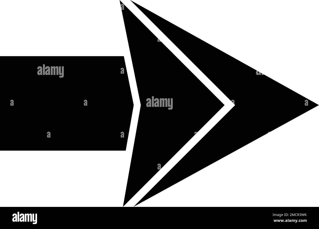 Pfeilsymbol Vektorgrafik festlegen Logo Vorlage Design Stock Vektor