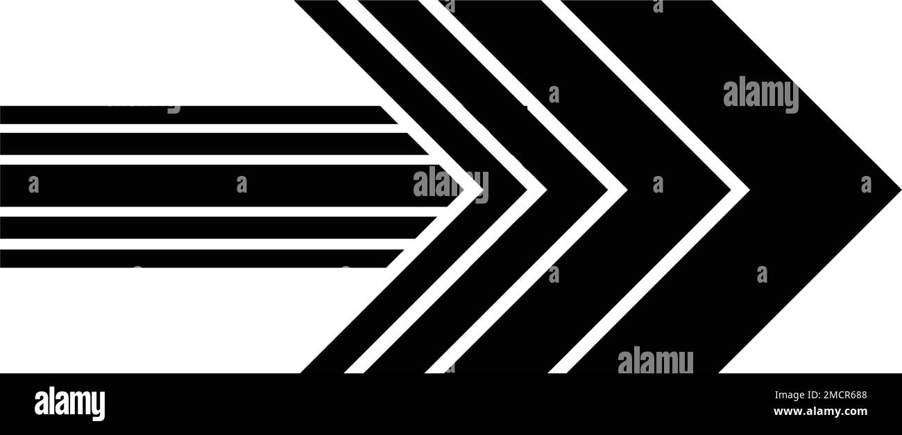 Pfeilsymbol Vektorgrafik festlegen Logo Vorlage Design Stock Vektor
