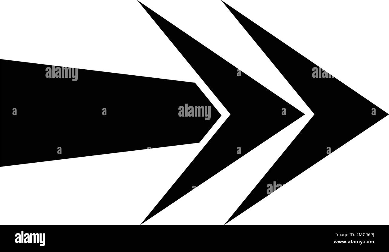 Pfeilsymbol Vektorgrafik festlegen Logo Vorlage Design Stock Vektor