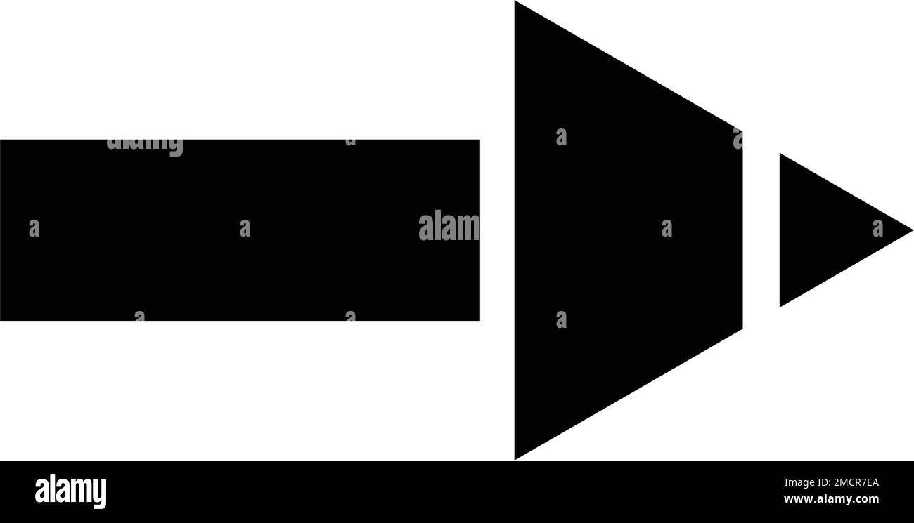 Pfeilsymbol Vektorgrafik festlegen Logo Vorlage Design Stock Vektor