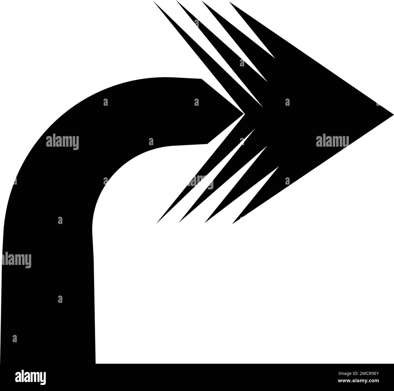 Pfeilsymbol Vektorgrafik festlegen Logo Vorlage Design Stock Vektor