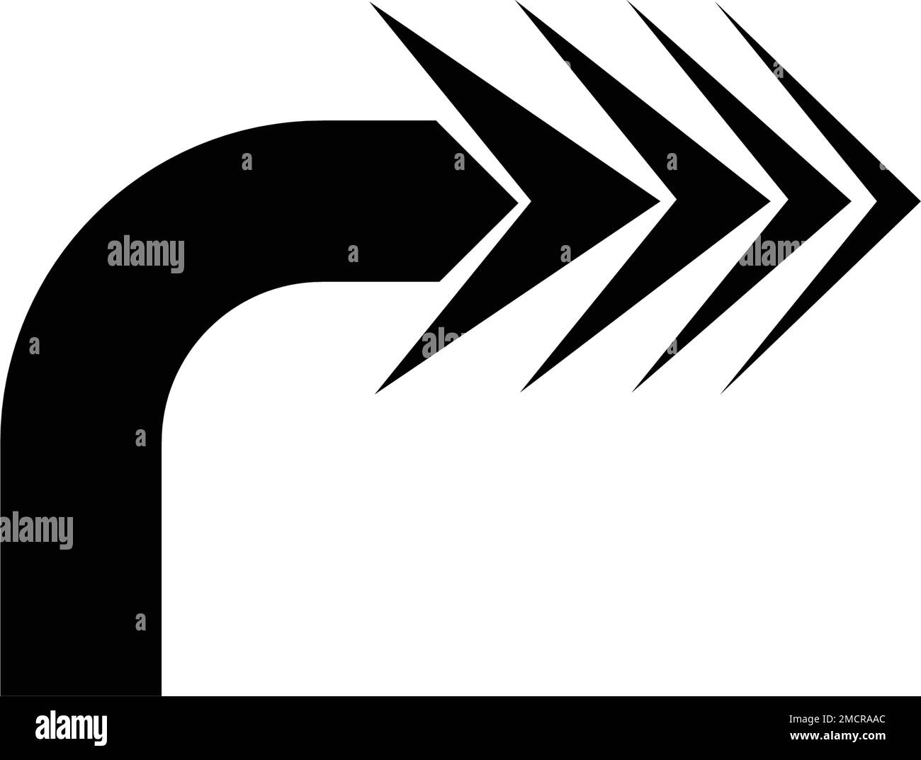 Pfeilsymbol Vektorgrafik festlegen Logo Vorlage Design Stock Vektor