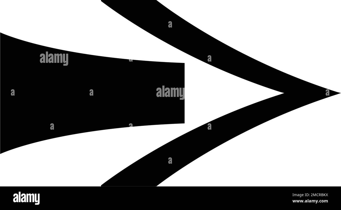 Pfeilsymbol Vektorgrafik festlegen Logo Vorlage Design Stock Vektor