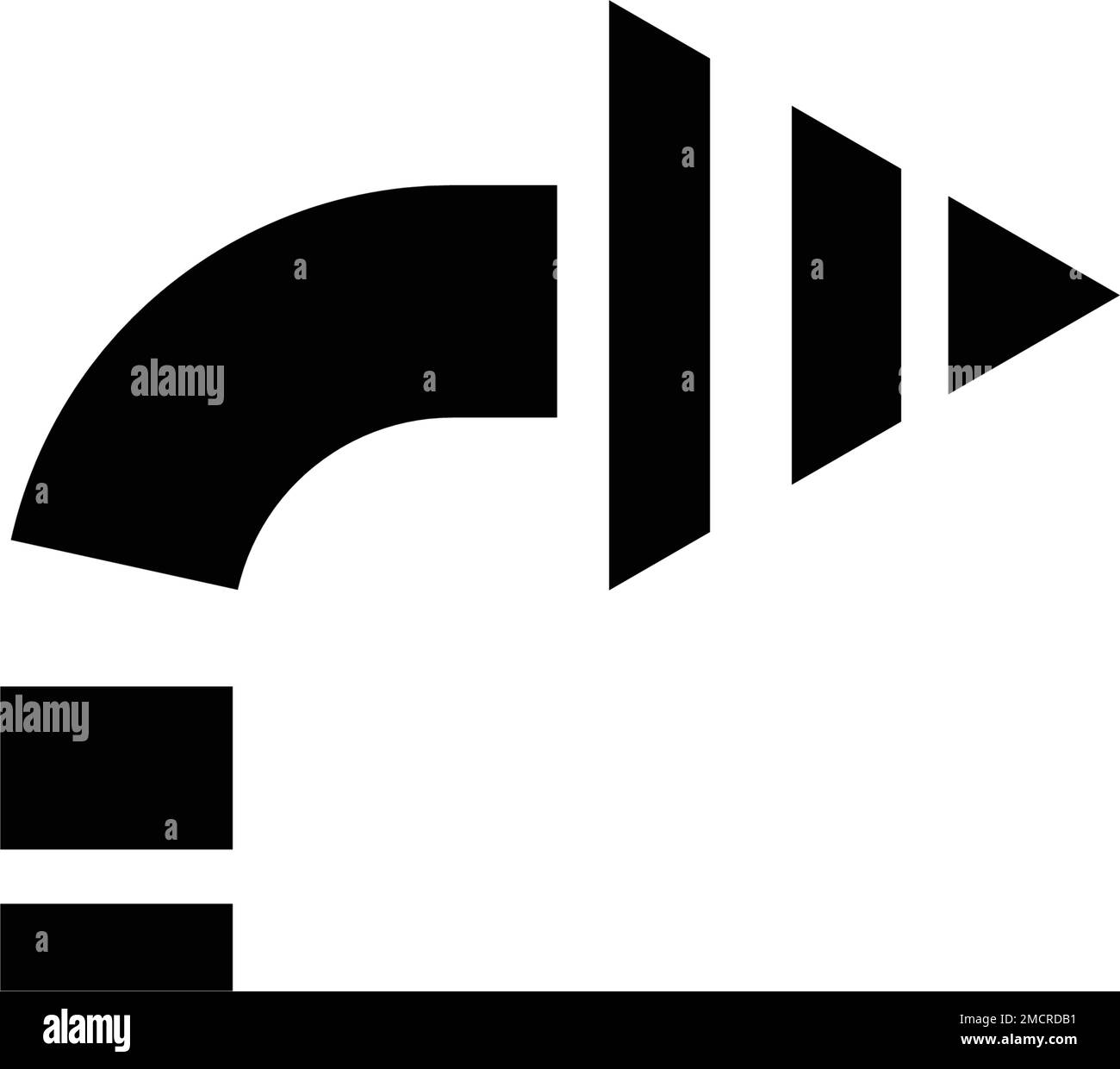 Pfeilsymbol Vektorgrafik festlegen Logo Vorlage Design Stock Vektor