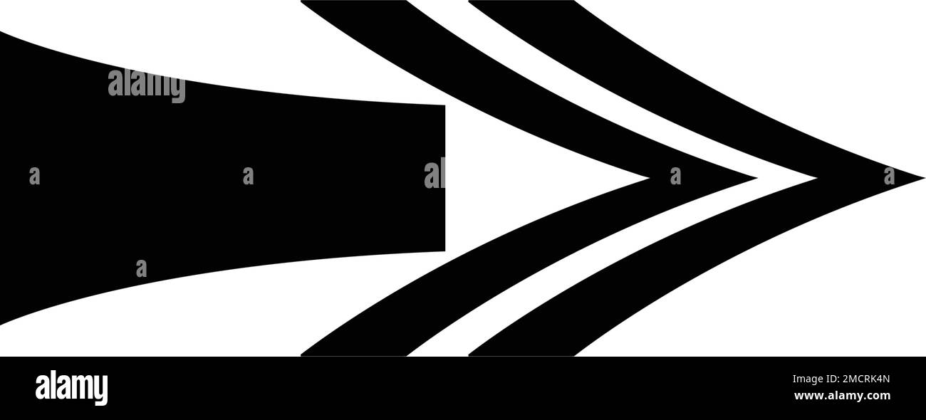 Pfeilsymbol Vektorgrafik festlegen Logo Vorlage Design Stock Vektor