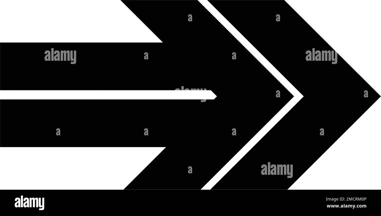 Pfeilsymbol Vektorgrafik festlegen Logo Vorlage Design Stock Vektor