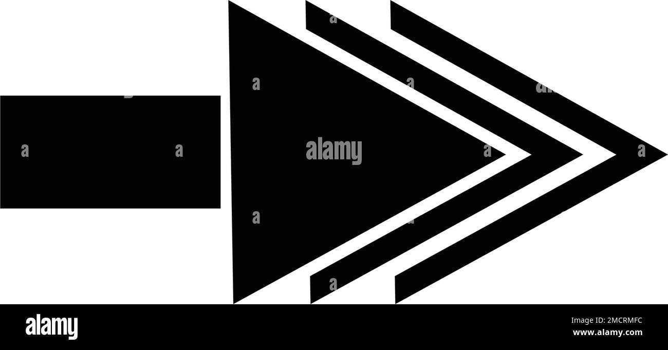 Pfeilsymbol Vektorgrafik festlegen Logo Vorlage Design Stock Vektor