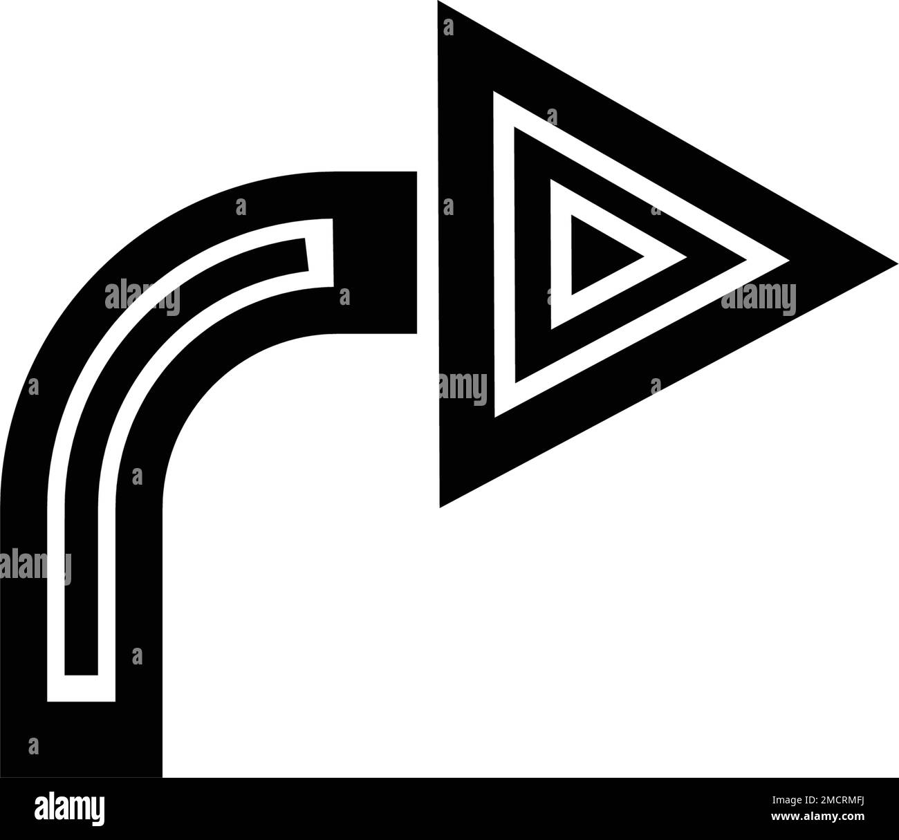 Pfeilsymbol Vektorgrafik festlegen Logo Vorlage Design Stock Vektor