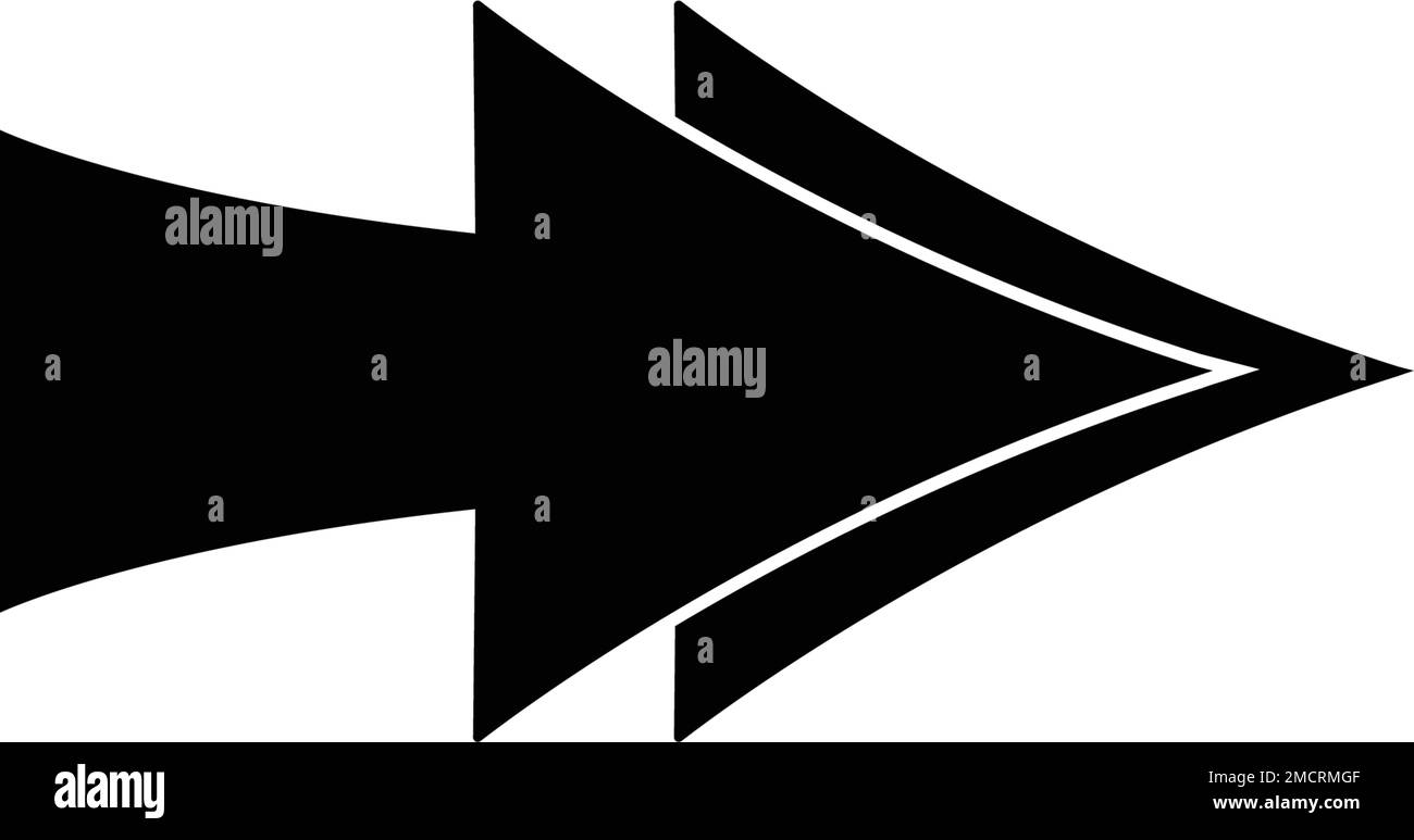 Pfeilsymbol Vektorgrafik festlegen Logo Vorlage Design Stock Vektor