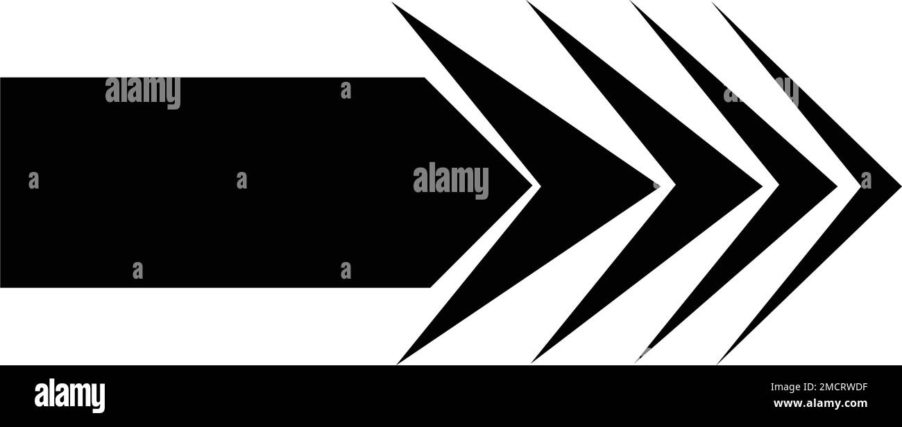 Pfeilsymbol Vektorgrafik festlegen Logo Vorlage Design Stock Vektor