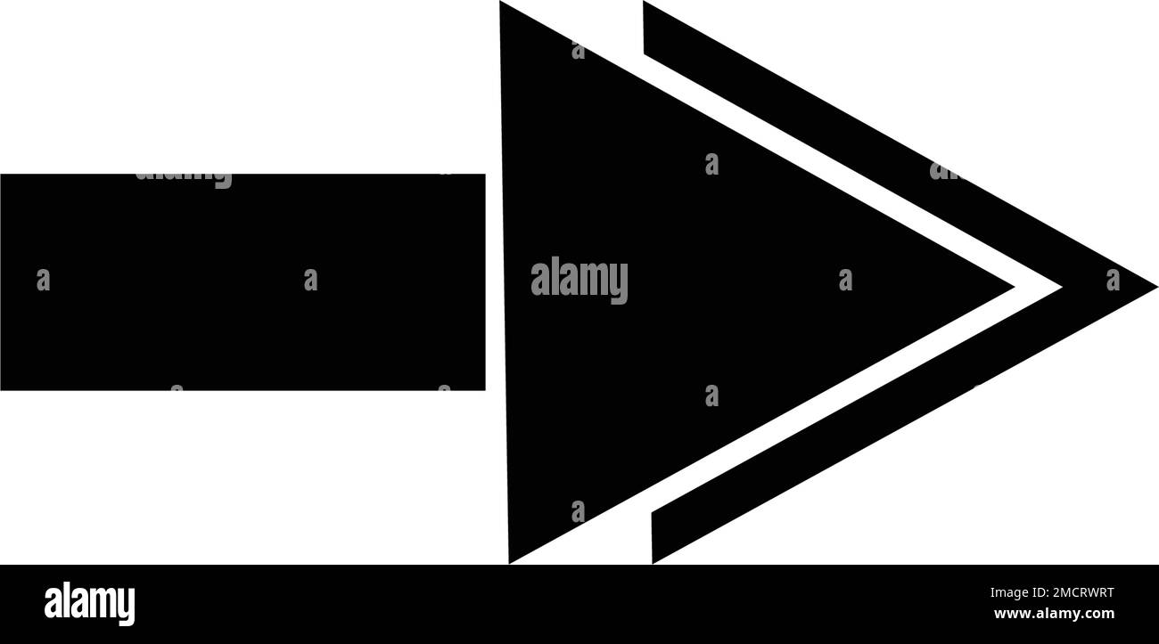 Pfeilsymbol Vektorgrafik festlegen Logo Vorlage Design Stock Vektor