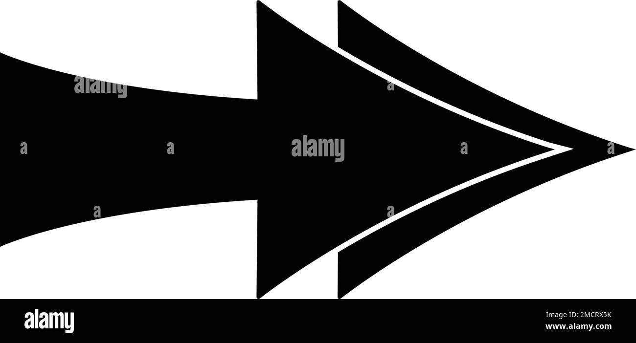 Pfeilsymbol Vektorgrafik festlegen Logo Vorlage Design Stock Vektor