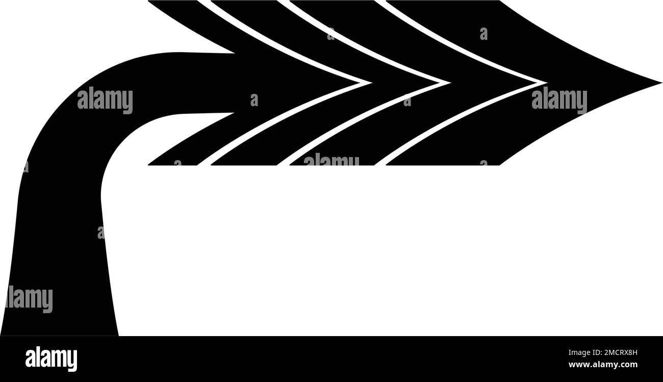 Pfeilsymbol Vektorgrafik festlegen Logo Vorlage Design Stock Vektor