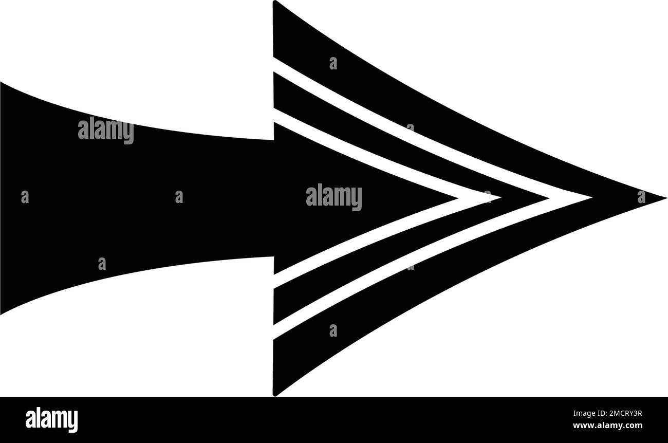 Pfeilsymbol Vektorgrafik festlegen Logo Vorlage Design Stock Vektor