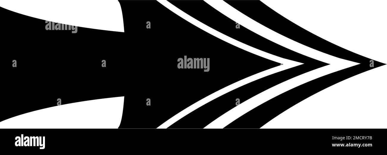 Pfeilsymbol Vektorgrafik festlegen Logo Vorlage Design Stock Vektor