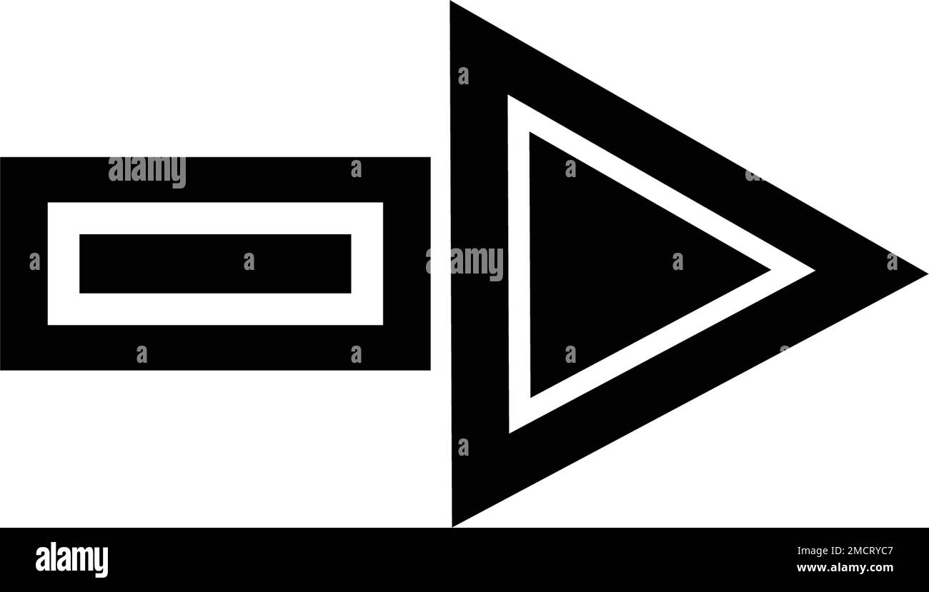 Pfeilsymbol Vektorgrafik festlegen Logo Vorlage Design Stock Vektor