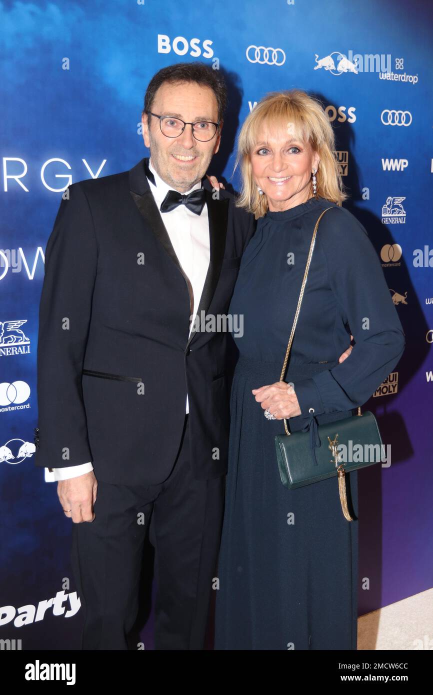 Kitzbühel, Österreich. 21. Januar 2023. KITZBÜHEL 21,01. 2023, HAHNENKAMM-Rennen, Kitz-Rennklub, Galaabend, Guthaben: SPP Sport Press Photo. Alamy Live News Stockfoto